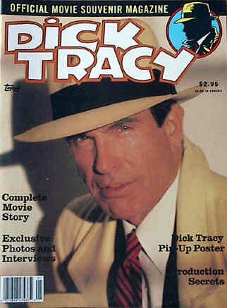 OFFICIAL MOVIE MAGAZINES magazine side cover  1990